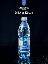 Вода питьевая, газированная, озонированная "Дәулет Су" DAULET SU  0.5 литр